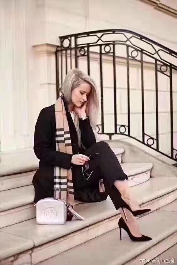 【BURBERRY】バーバリーカシミアスカーフ