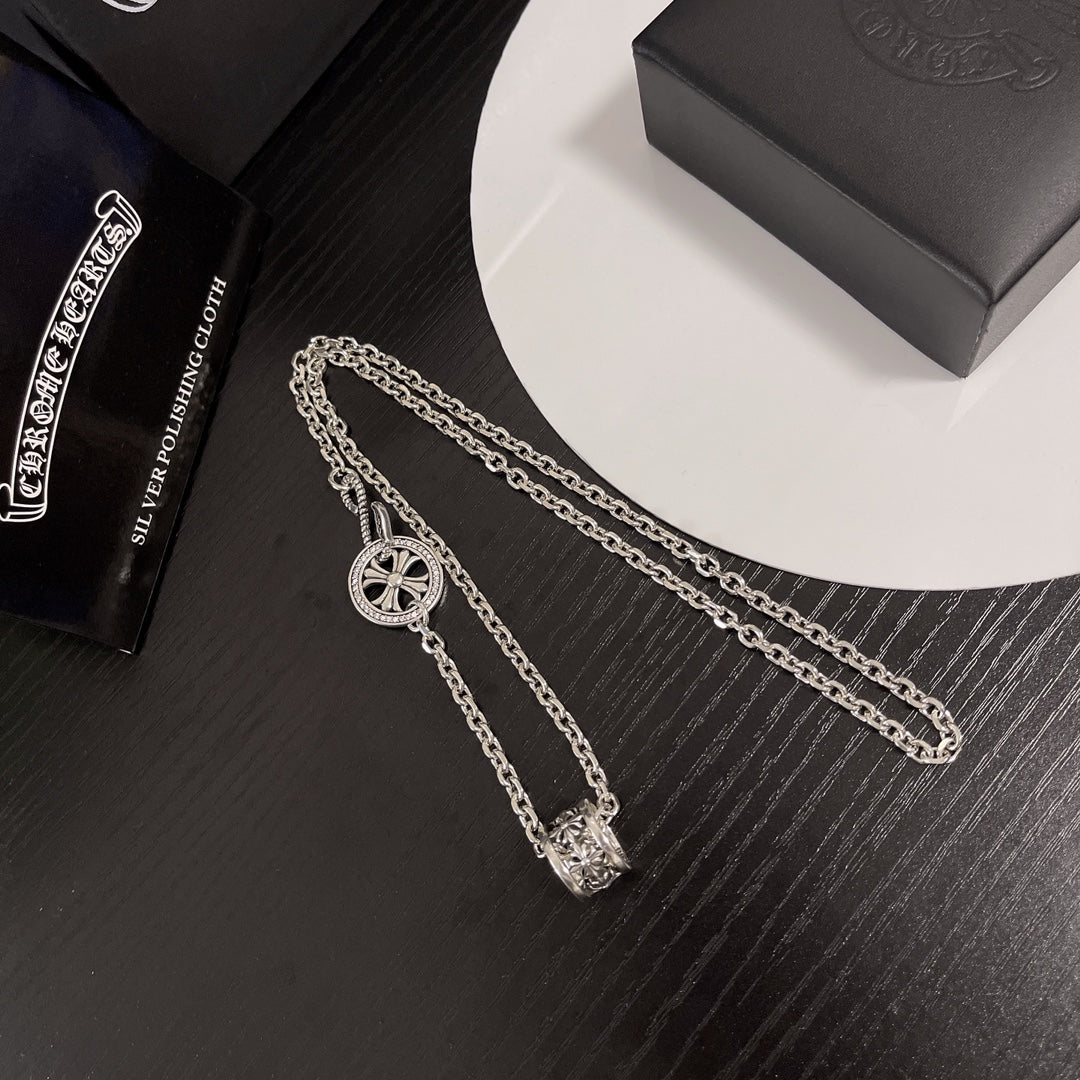 【CHROME HEARTS】ネックレス、新しいネックレス万能シンプルファッションオーナメント