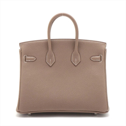 エルメス バーキン25 トゴ エトゥープ シルバー金具