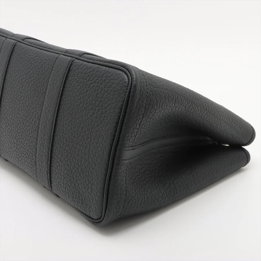 エルメス ガーデンパーティTPM カントリー ブラック シルバー金具