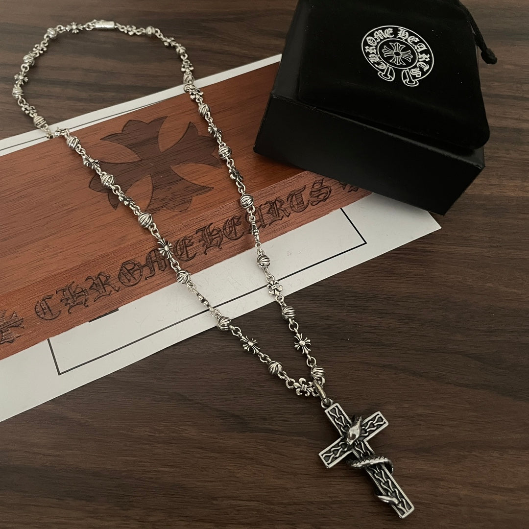 【CHROME HEARTS】ネックレス、新しいネックレス万能シンプルファッションオーナメント