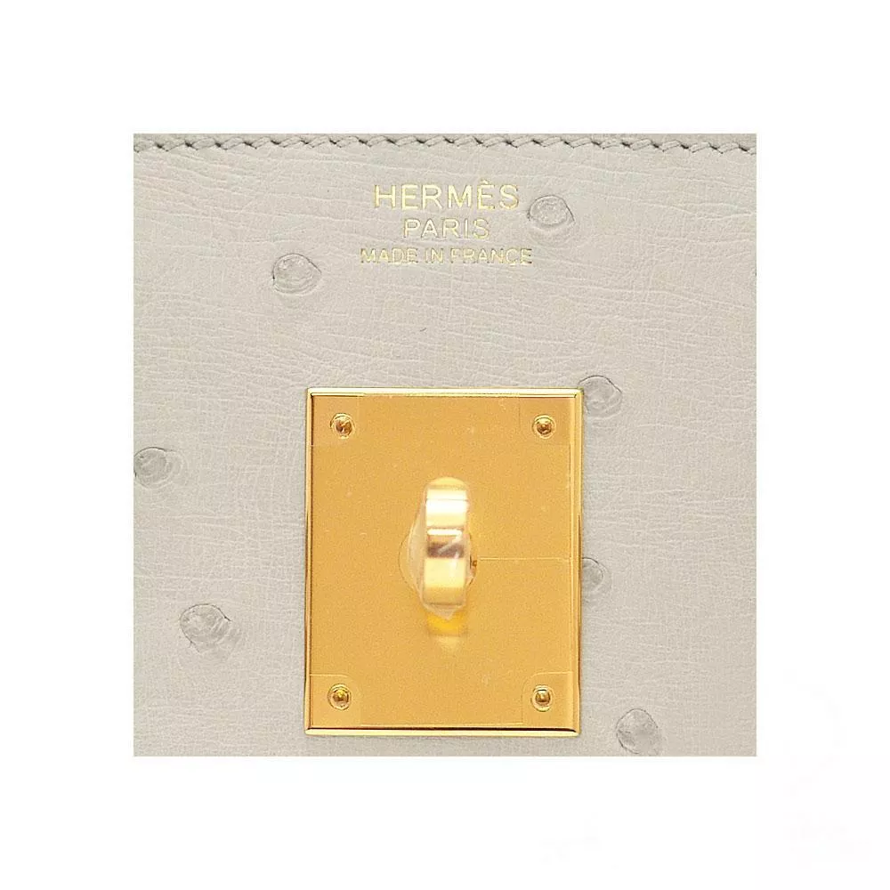 【HERMES】エルメス バーキン 30cm オーストリッチ ゴールド金具