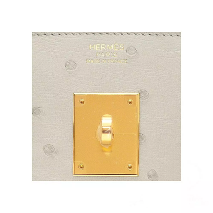 【HERMES】エルメス バーキン 30cm オーストリッチ ゴールド金具