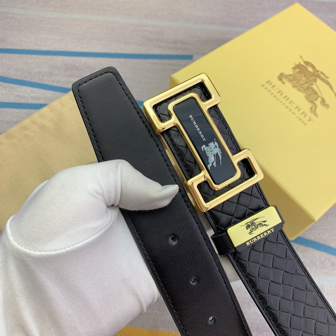 【BURBERRY】(バーバリー) 3.8cm ベルト メンズ