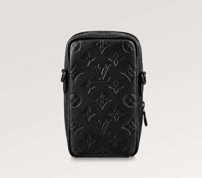 【収納力抜群】★Louis Vuitton ダブル・フォンポーチ ミニショルダ