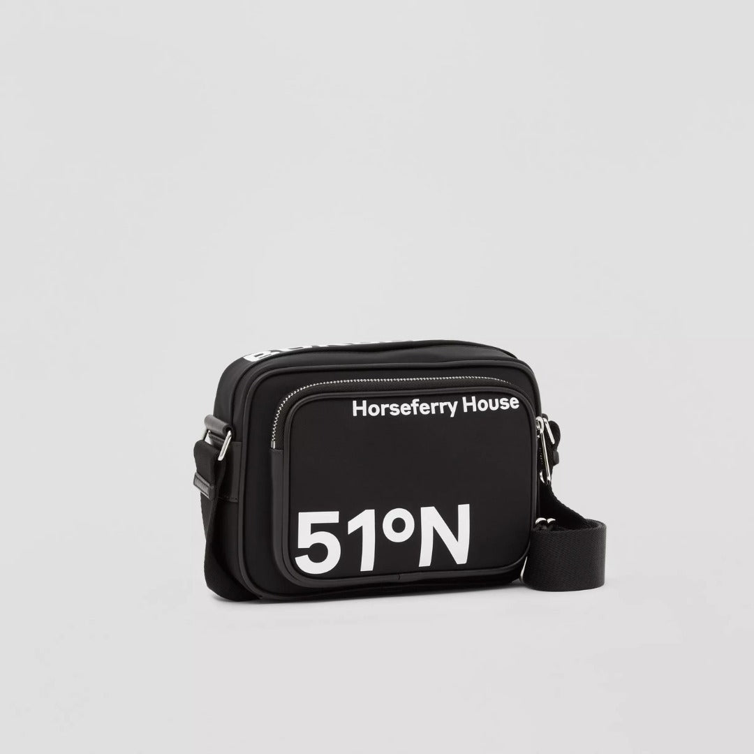 新作【BURBERRY】バーバリー プリント ナイロン ボディバッグ