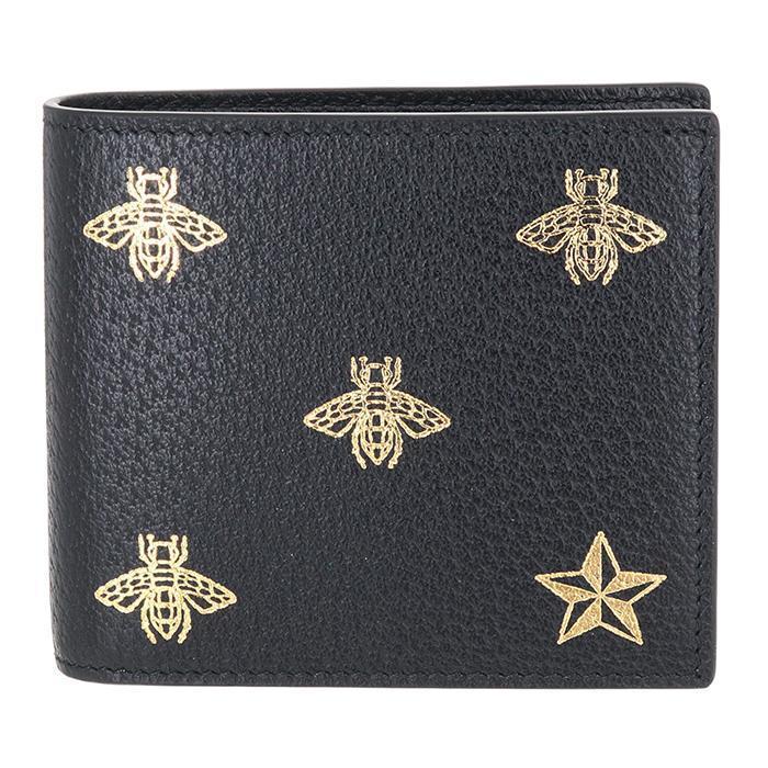 GUCCI (グッチ) BEE STAR 二つ折り財布