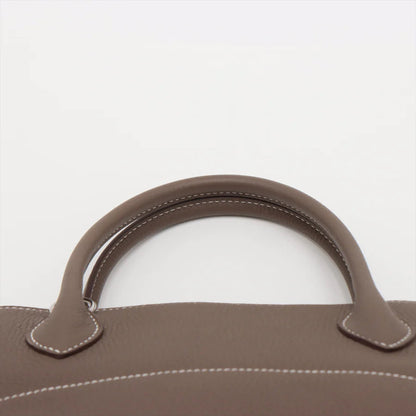 エルメス ボリード31 トリヨンクレマンス エトゥープ シルバー金具