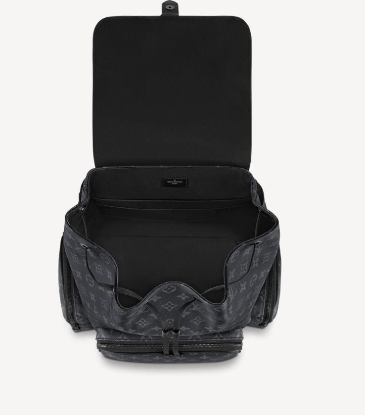 ◆大容量◆ LOUIS VUITTON バックパック バッグ トリオ 黒 M45538 SAC A DOS TRIO