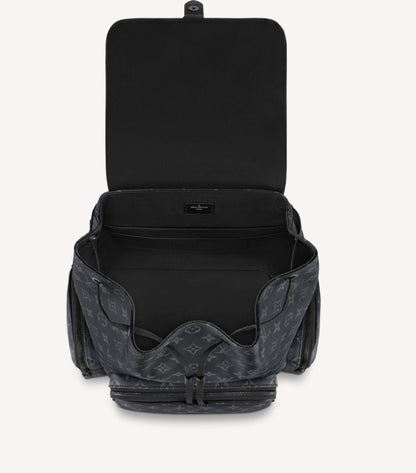 ◆大容量◆ LOUIS VUITTON バックパック バッグ トリオ 黒 M45538 SAC A DOS TRIO