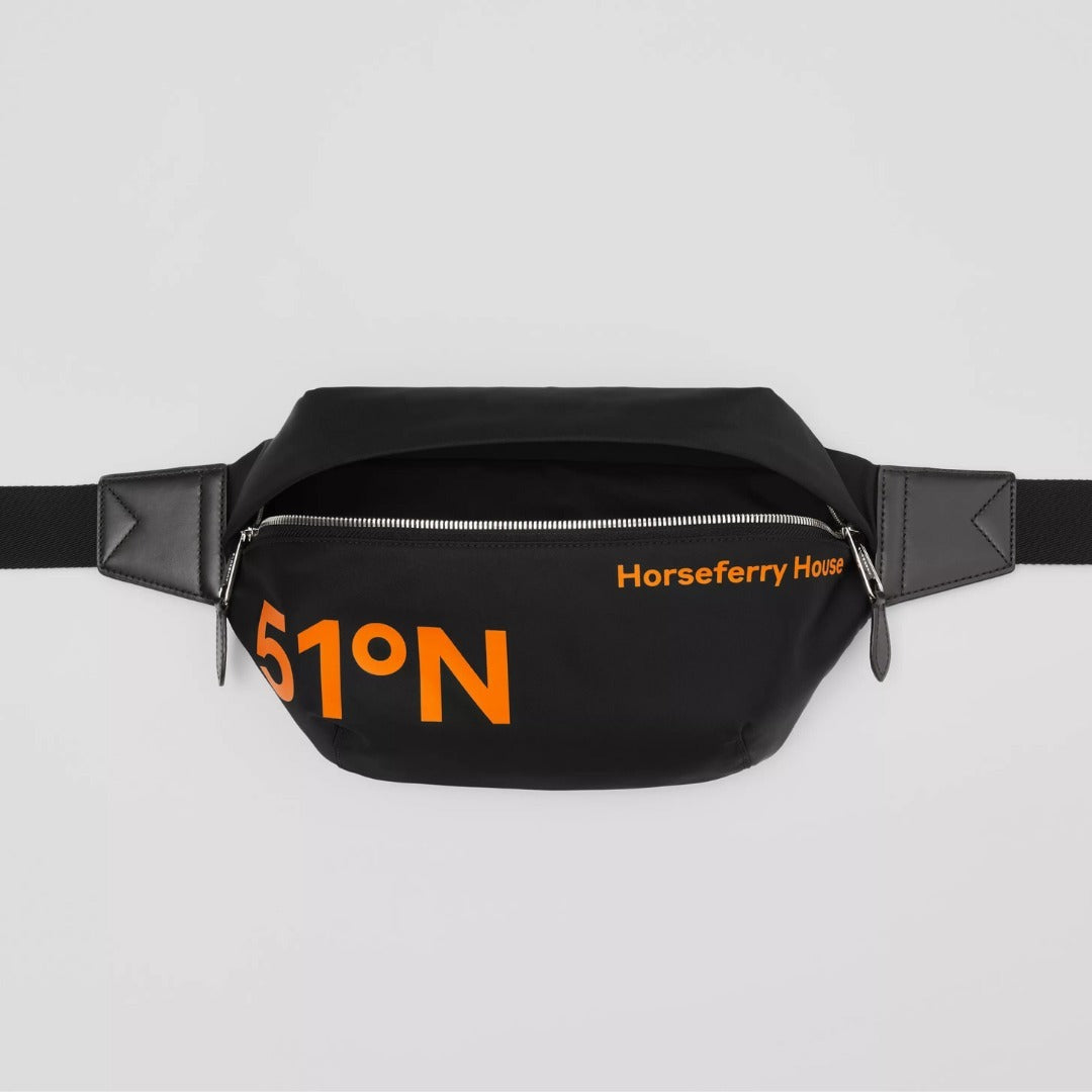 新作【BURBERRY】バーバリー ソニー ナイロン バナナバッグ