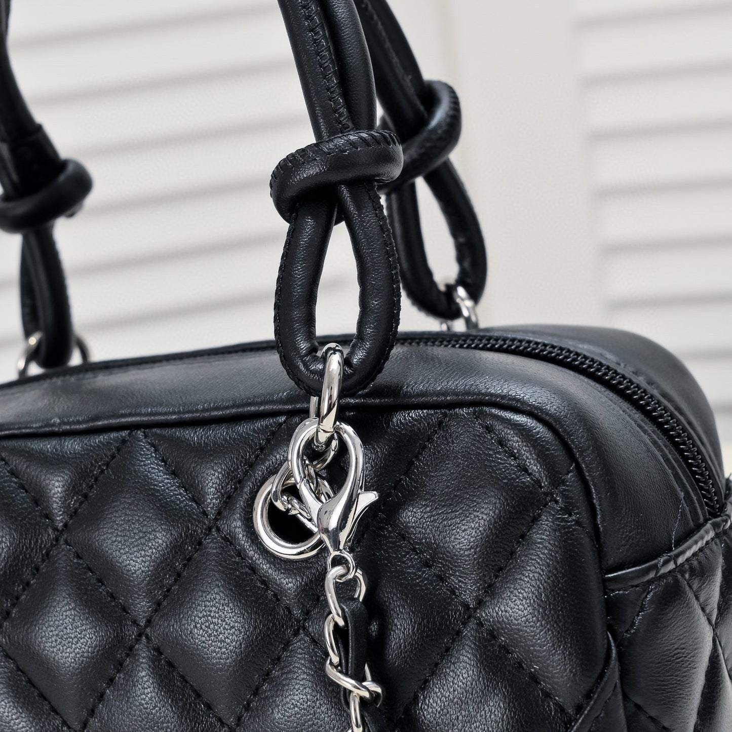 CHANEL A9117 SMALL bowling bag