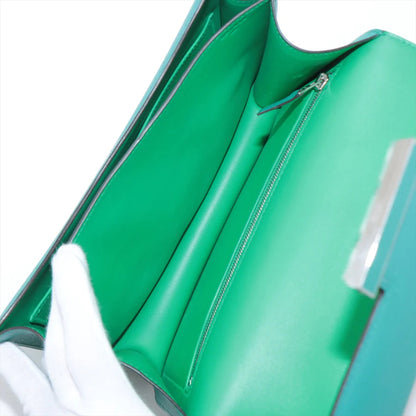 エルメス コンスタンス3 24 ヴェルソ ヴォーエプソン ミント シルバー金具