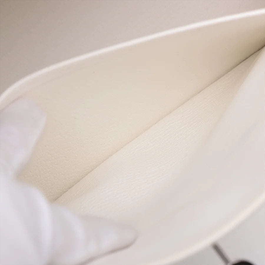 エルメス バーキン25 ヴォーエプソン ホワイト シルバー金具