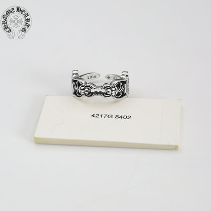 【Chrome Hearts】 男性と女性のためのクロエハートファッションパーソナリティリング