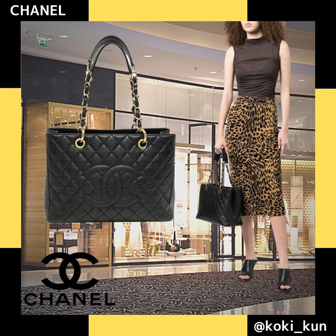 ★フランス限定モデル★CHANEL シャネル グランド トートバッグ