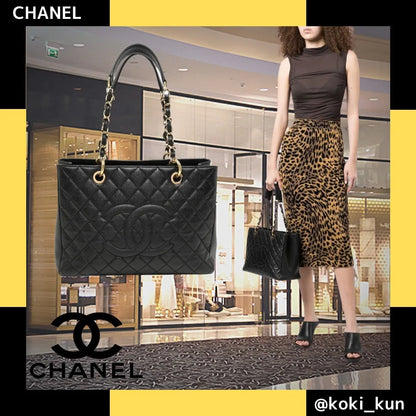 ★フランス限定モデル★CHANEL シャネル グランド トートバッグ