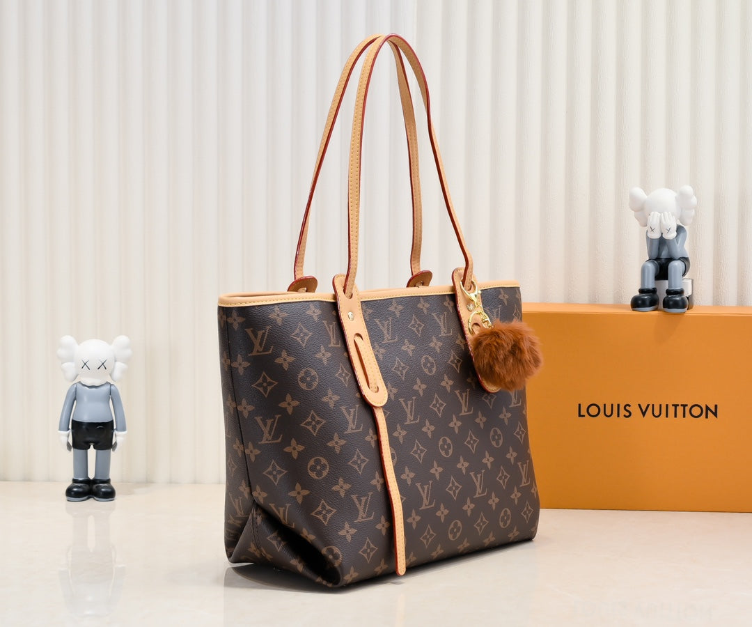 Louis Vuitton 新しいポータブル 58111 ショッピング バッグ