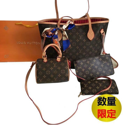 Louis Vuitton モノグラム ショルダーバッグ ポーチ　財布　計4点セット