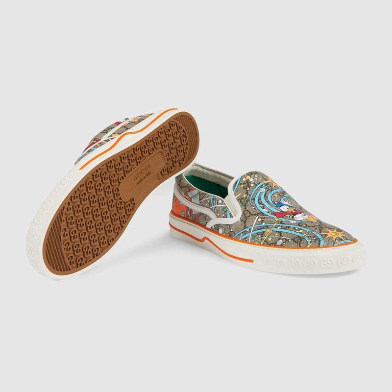 【GUCCIx DISNEY】ドナルド ダック メンズ スニーカー