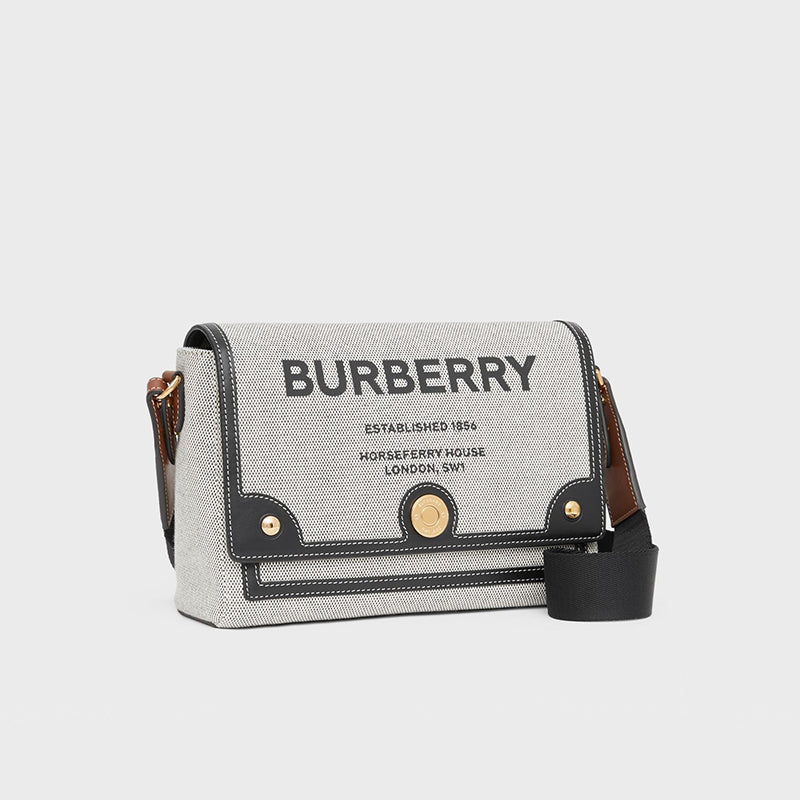 【BURBERRY】ホースフェリー プリント キャンバス ノート バッグ