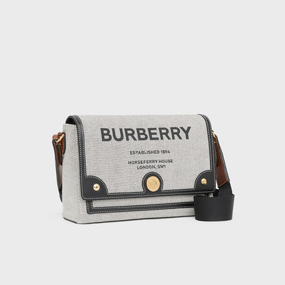 【BURBERRY】ホースフェリー プリント キャンバス ノート バッグ