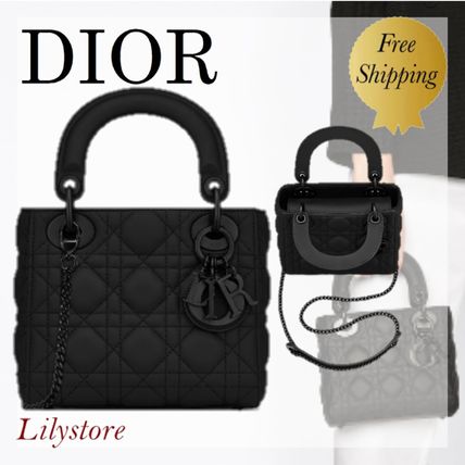 【すぐ届く】DIOR ディオール LADYDIOR ミニバッグ マット仕上げ