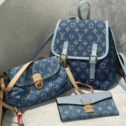 【LOUIS VUITTON】【大人気定番商品♪】LOUISVUITTON 古い花3点セット お得