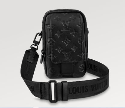 【収納力抜群】★Louis Vuitton ダブル・フォンポーチ ミニショルダ