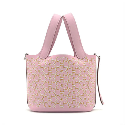 エルメス ピコタンロック ミクロ ラッキーデイジー スイフト モーヴシルベストル シルバー金具