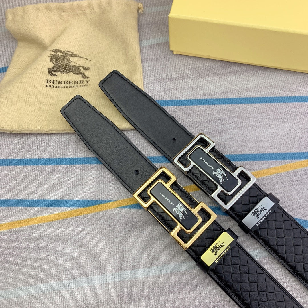 【BURBERRY】(バーバリー) 3.8cm ベルト メンズ