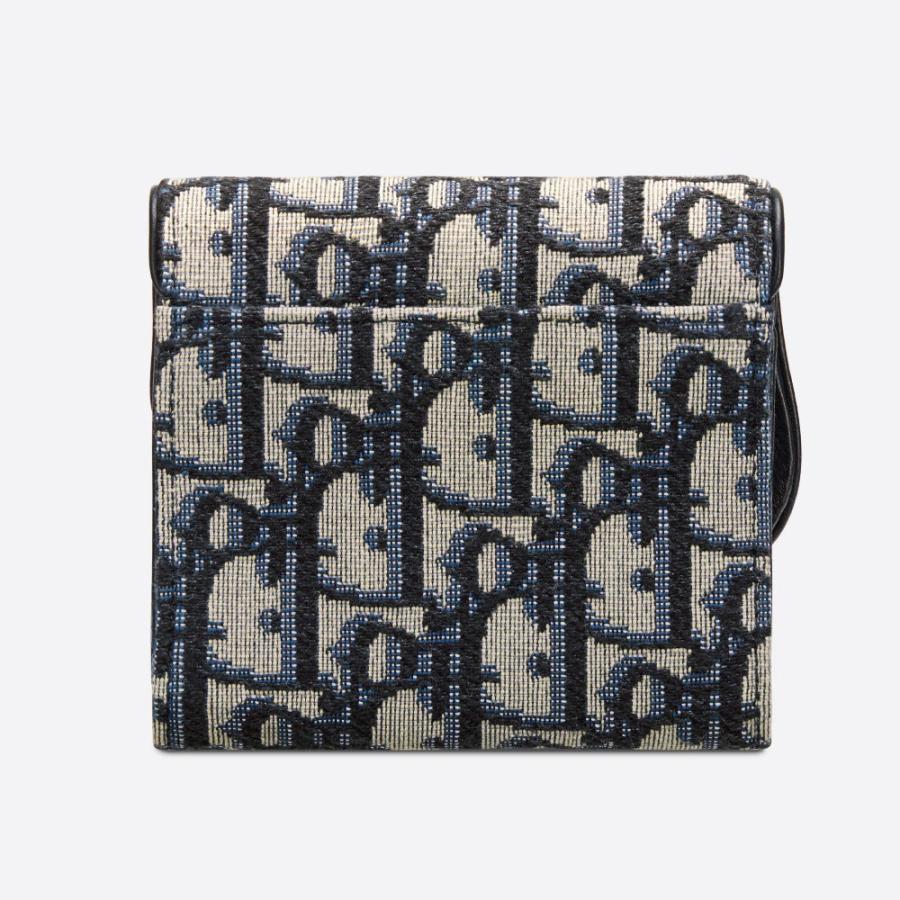 【ディオール】SADDLEサドルロータスウォレット☆レザーミニ財布