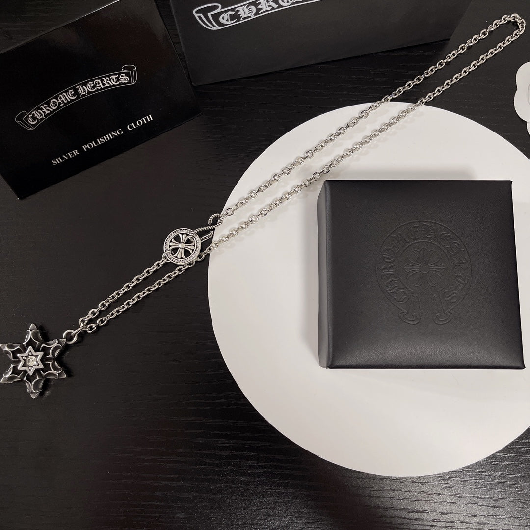 【CHROME HEARTS】ネックレス、新しいネックレス万能シンプルファッションオーナメント