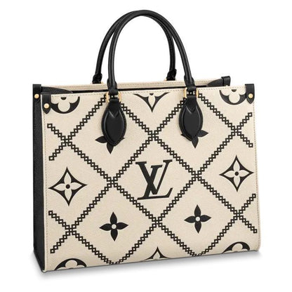 Louis Vuitton オンザゴー MM クリーム