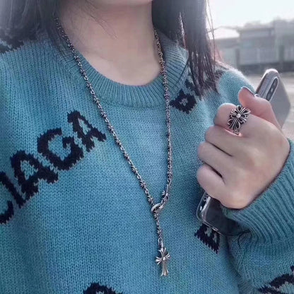 Chrome Hearts (クロムハーツ) クロス ネックレス 70cm