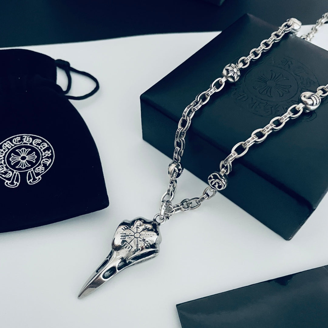【CHROME HEARTS】クロムハーツ、新しいネックレス万能シンプルファッションオーナメント