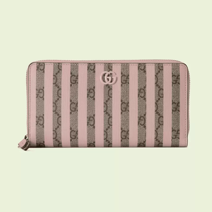 【GUCCI】GGスプリーム ダブルG ジップアラウンド 長財布