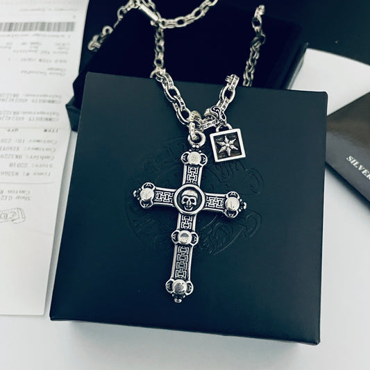 【CHROME HEARTS】クロムハーツ、新しいネックレス万能シンプルファッションオーナメント