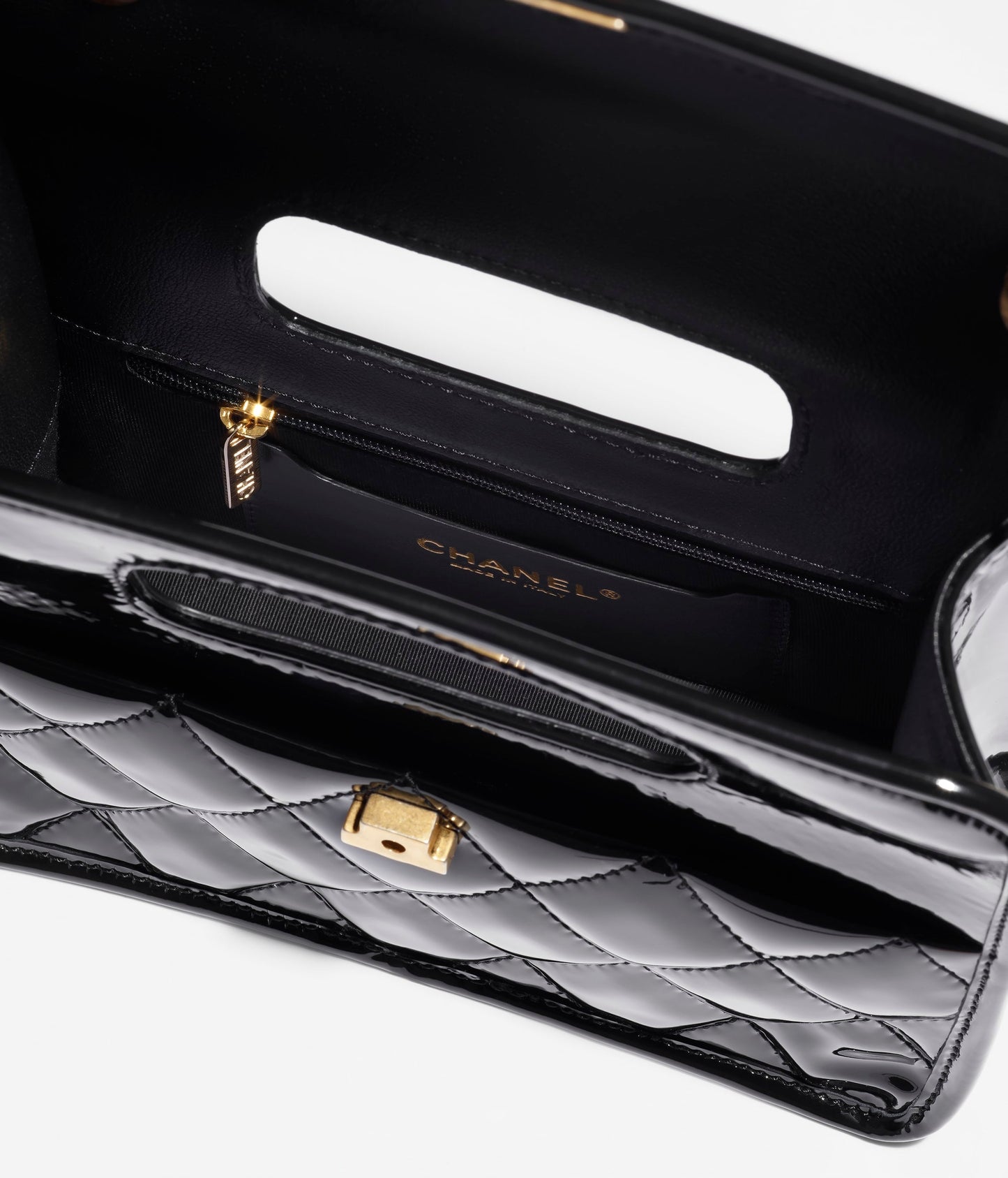 トップハンドル ミニ フラップ バッグ