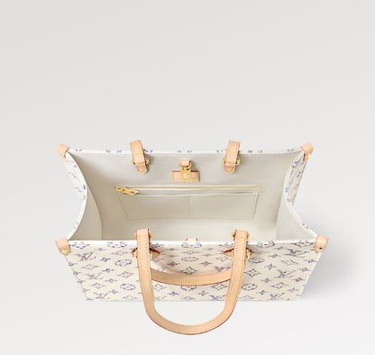 【エレガント】Louis Vuitton　オンザゴー　MM　トートバッグ M24708