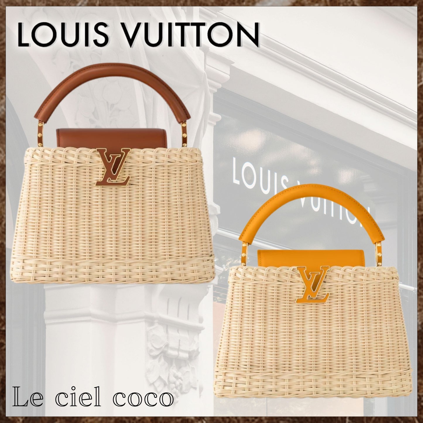 【夏の装いにピッタリ♪】ルイヴィトン ハンドバッグ M11617 M24976