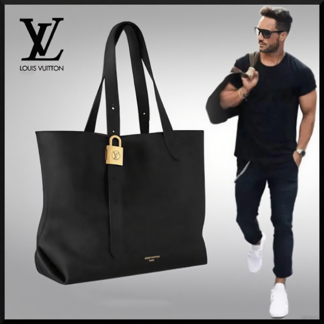 【安心の国内発送】Louis Vuitton ロウキー・カバ MM トートバッグ／PC収納対応