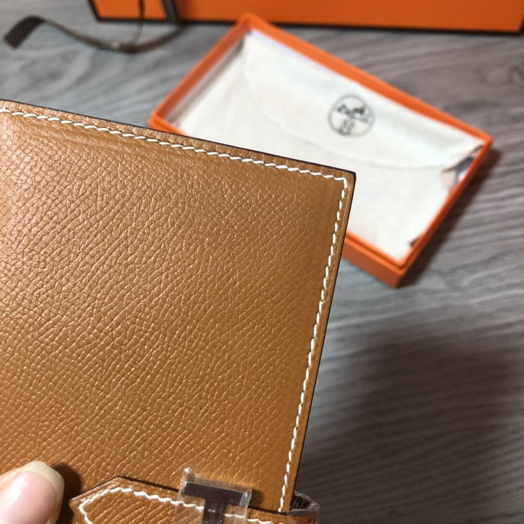 Hermes(エルメス) エルメス ベアンスフレ エプソン 財布