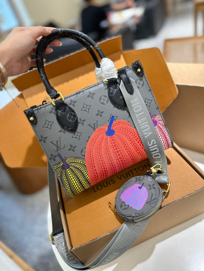 L&V x YK mini onthego ハンドバッグ 25*19*11.5cm