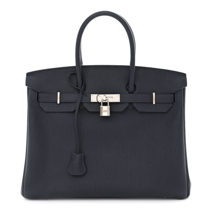 HERMES エルメス バーキン 25cm トゴ ブラック シルバー金具