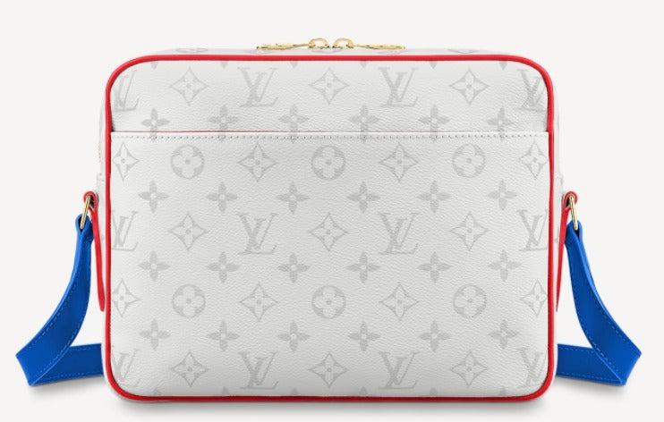 ♯LVXNBA*レア*【Vuitton】入手困難！上品スポーティ☆MESSENGER M45584M45583