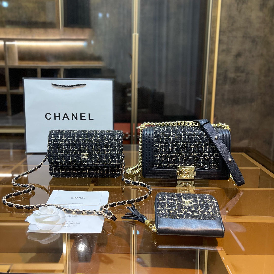 大人気　CHANEL シャネル3点セット お得