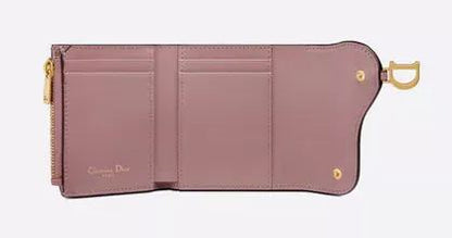 【ディオール】SADDLEサドルロータスウォレット☆レザーミニ財布