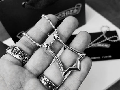 【Chrome Hearts】ネックレス、新しいネックレス万能シンプルファッションオーナメント