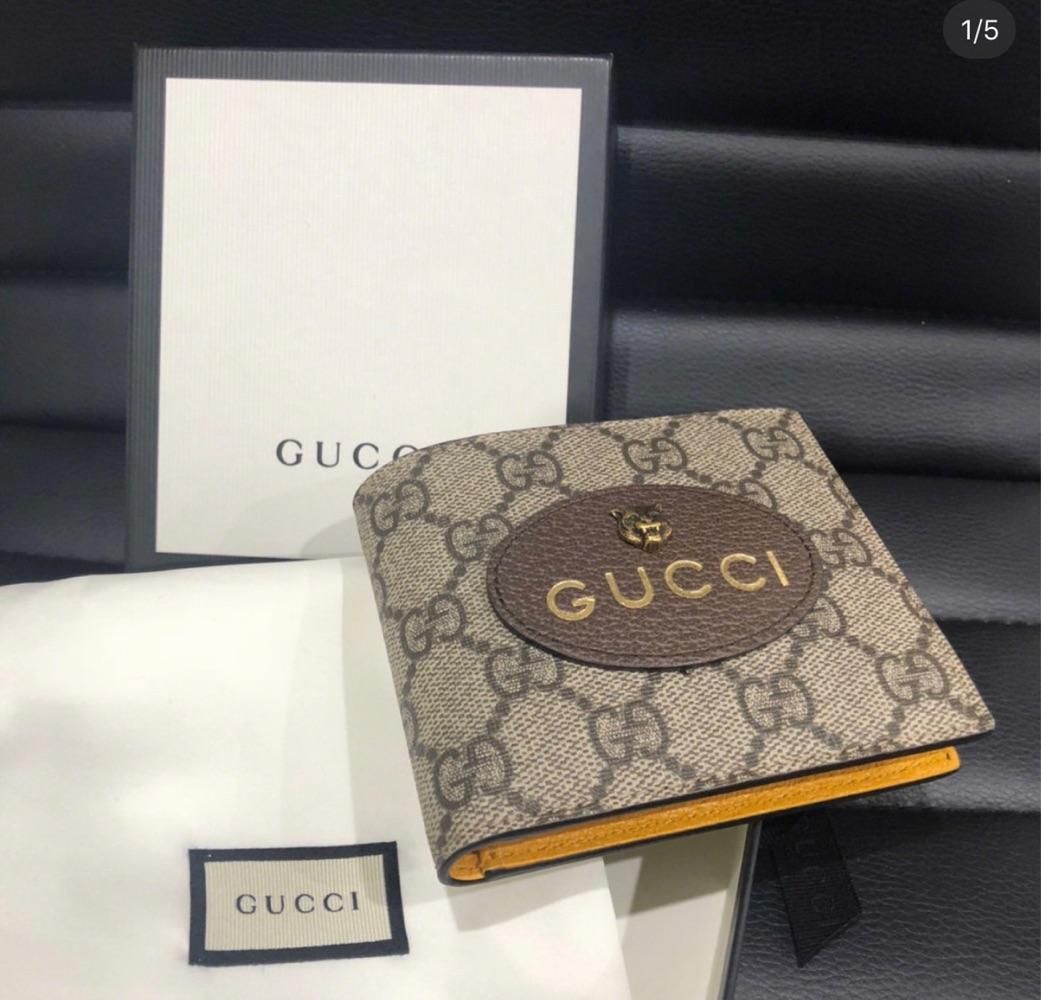 Gucci/ネオヴィンテージプレミアムキャンバスウォレット